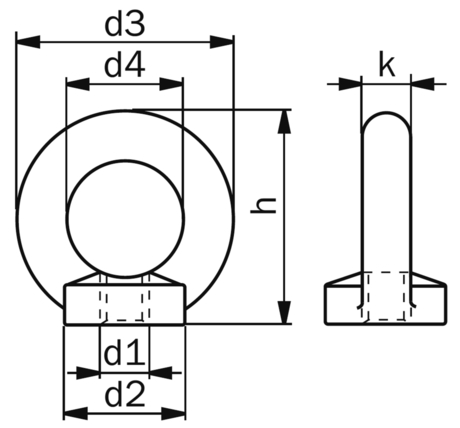 31354299 LIFTING EYE NUT