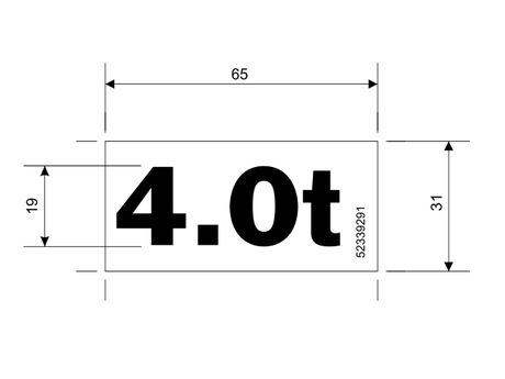 52339291 AUTOCOLLANT