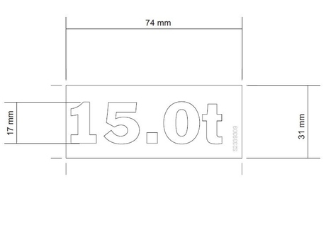 52339309 AUTOCOLLANT