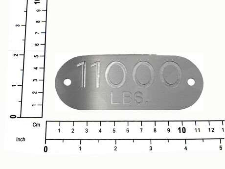 52532688 CAPACITY PLATE