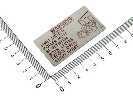 52755044 SYMBOL PLATE