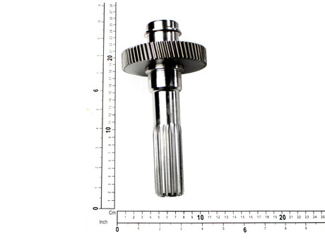 84141046 OUTPUT SHAFT WITH GEAR WHEEL