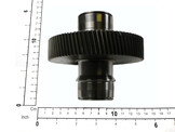 84148046 OUTPUT SHAFT WITH GEAR WHEEL